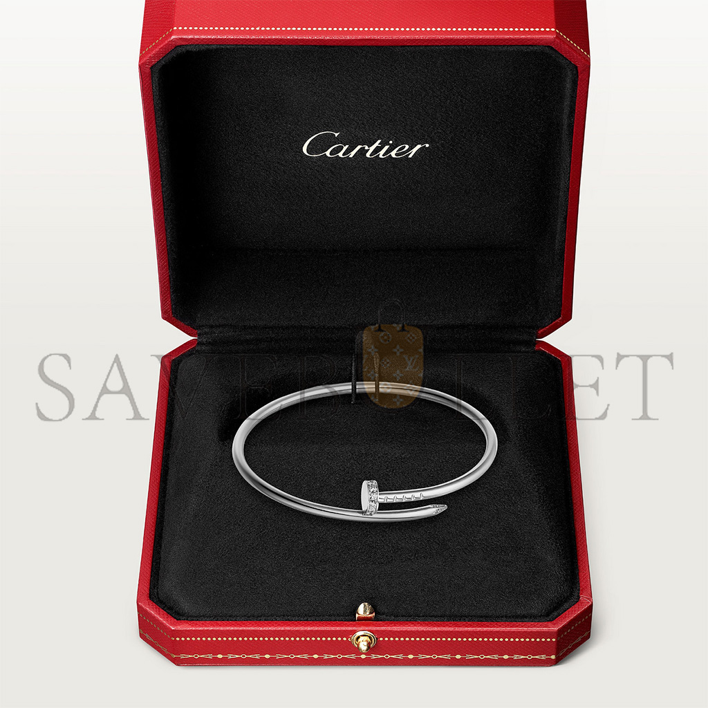 CARTIER BRACELET JUSTE UN CLOU, PETIT MODÈLE, DIAMANTS B6084017